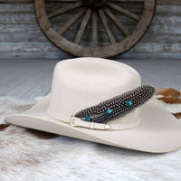 Willow Lane Hat Co. - Turquoise Pheasant Hat Feather