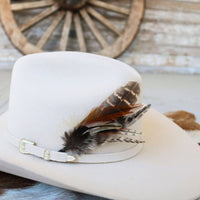 Willow Lane Hat Co. - Feather Hat Accent - Chicklet