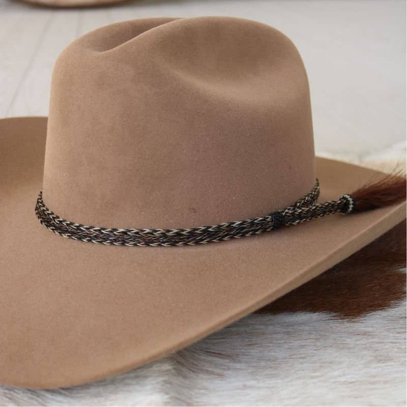 Willow Lane Hat Co. - Horsehair Braided Hat Band - Overo