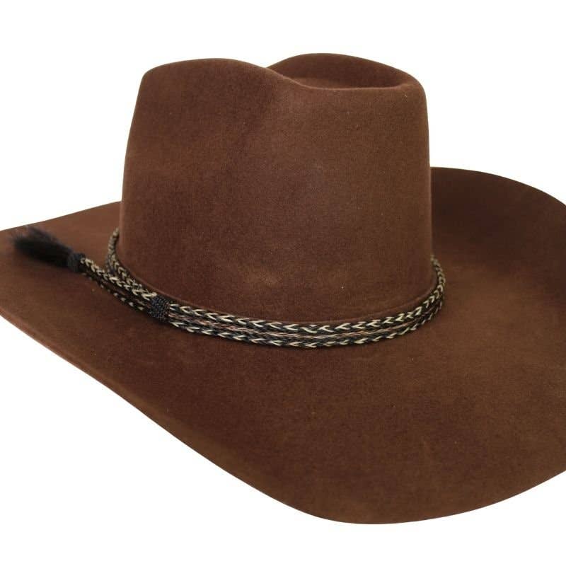 Willow Lane Hat Co. - Horsehair Braided Hat Band - Overo