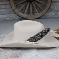 Willow Lane Hat Co. - Turquoise Pheasant Hat Feather