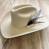 Willow Lane Hat Co. - Feather Hat Accent - Sweet Cream