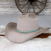 Willow Lane Hat Co. - Turquoise Stone Hat Band