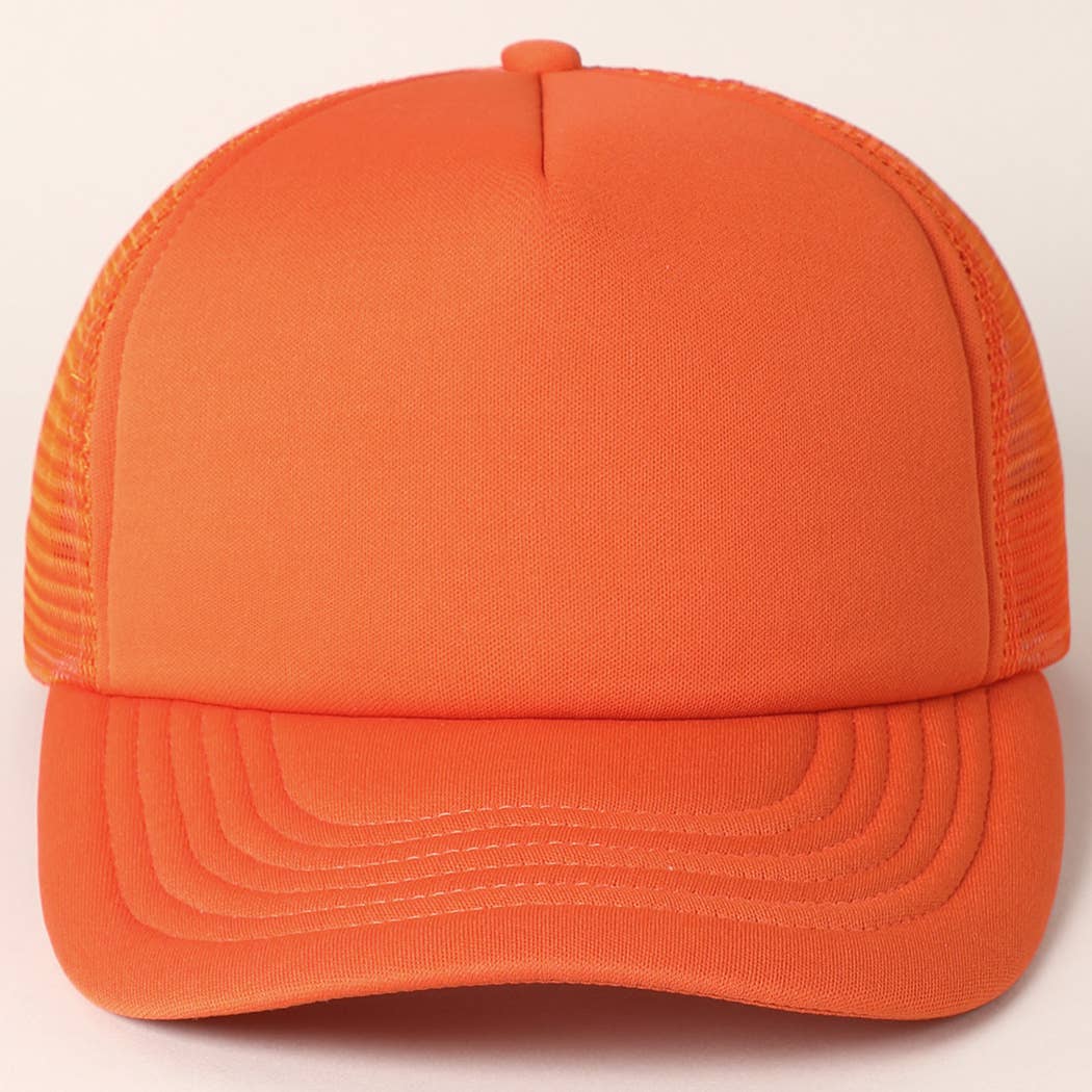 Classic Foam Front Trucker Hat: Dark Green