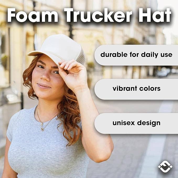 Funky Junque - Foam Snapback Trucker Hat - Camel