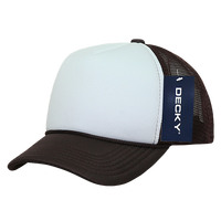 Youth Trucker Foam Hat: Orange