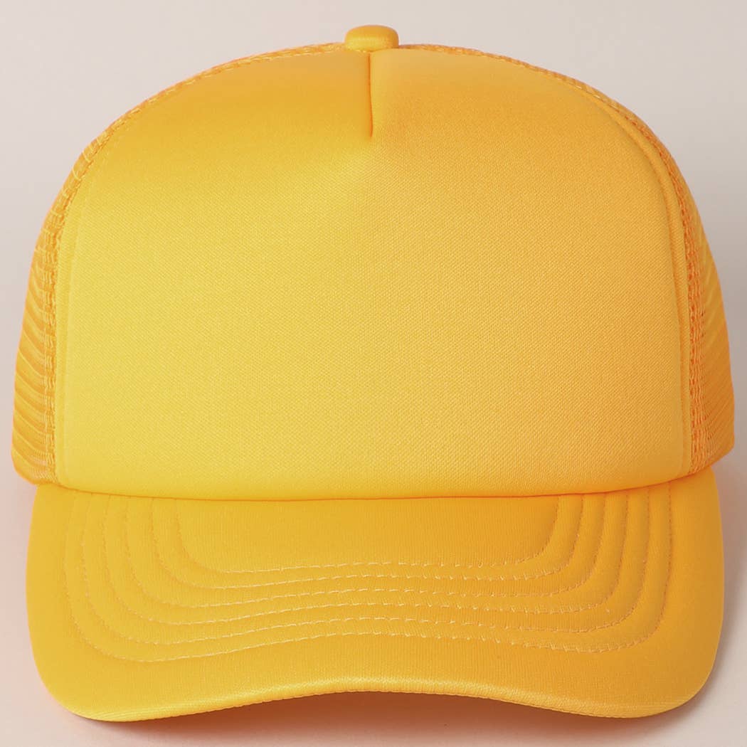 Classic Foam Front Trucker Hat: Dark Green