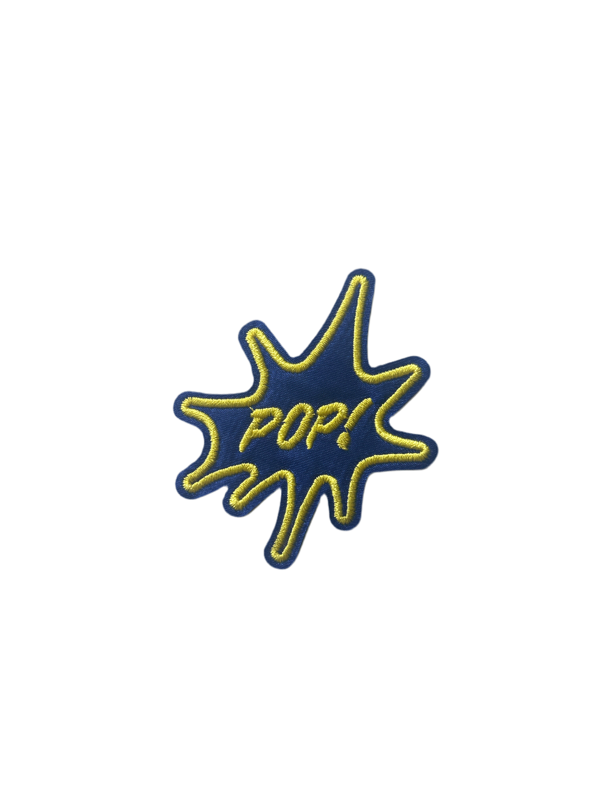 Pop! Blue and Yellow Patch