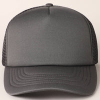 Classic Foam Front Trucker Hat: Dark Green
