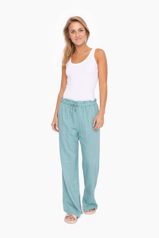 Mono B Wide Leg Resort Pants