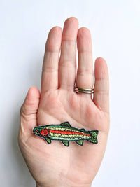 Trout Fish Multicolor Patch