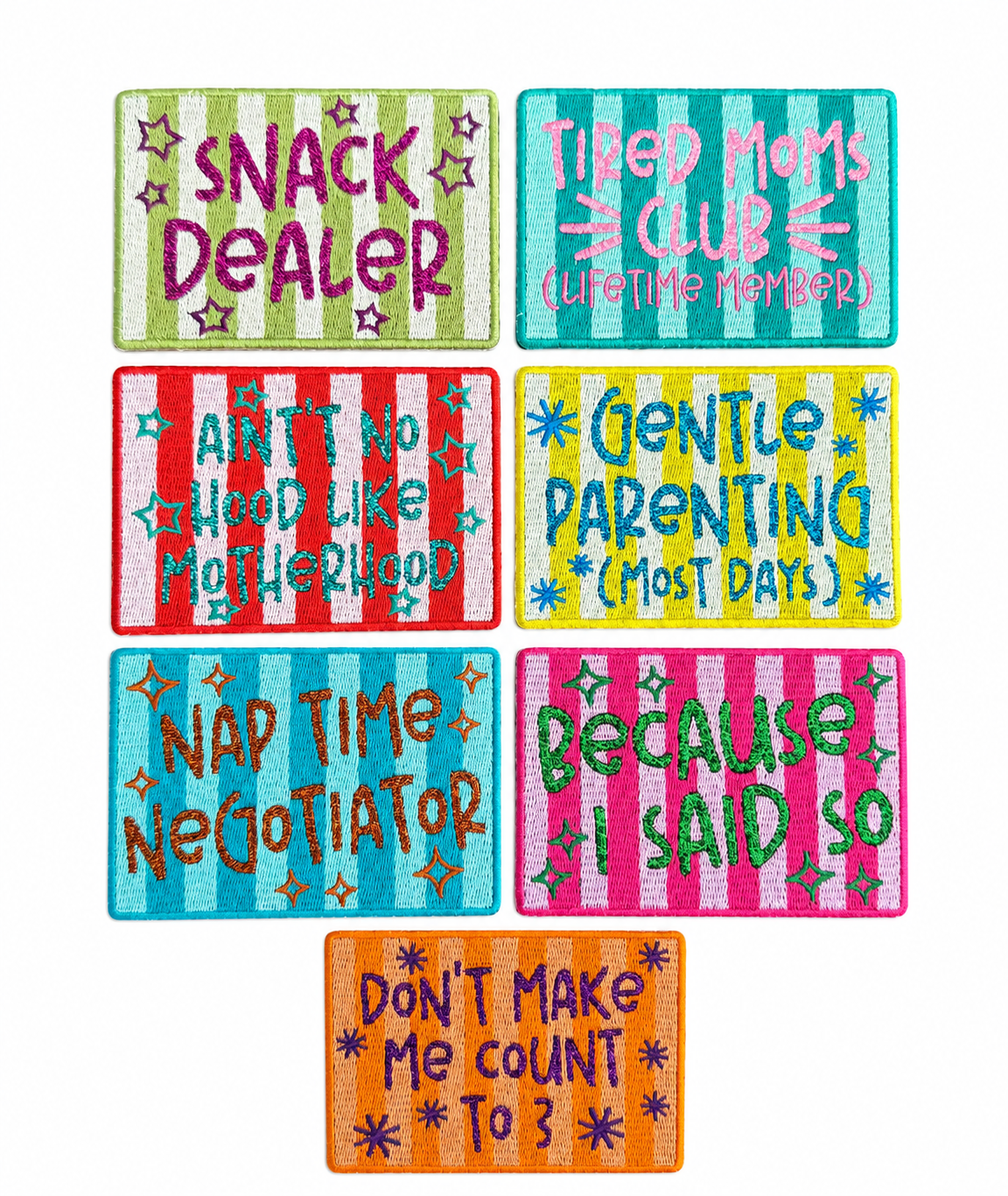 ABLNco - Tired Moms Club Lifetime Member Embroidery Patch