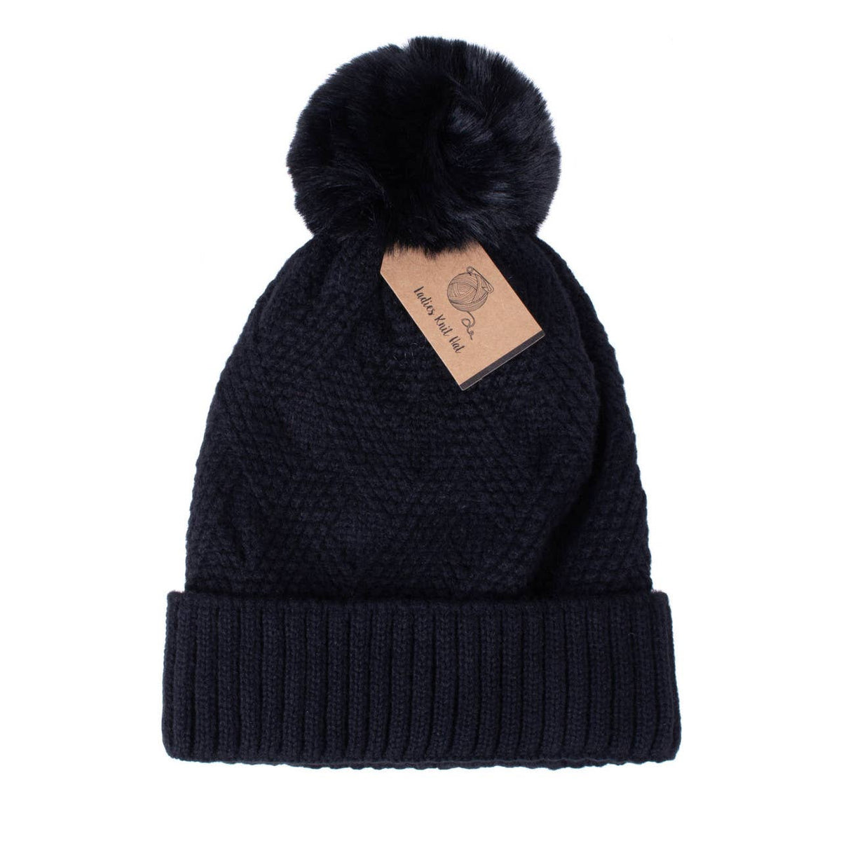 Selini New York - Ladies Winter Hat with pom