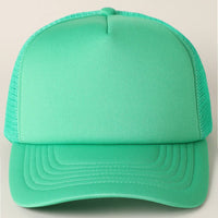 Classic Foam Front Trucker Hat: Dark Green