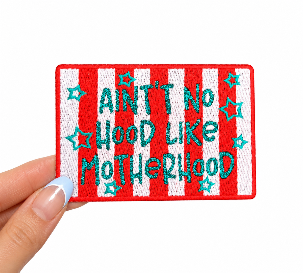 ABLNco - Motherhood Glitter Embroidery Patch