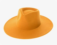 DNMC - The Original Vegan Felt Rancher Hat: Camel