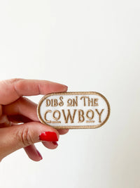 Dibs on the Cowboy Patch