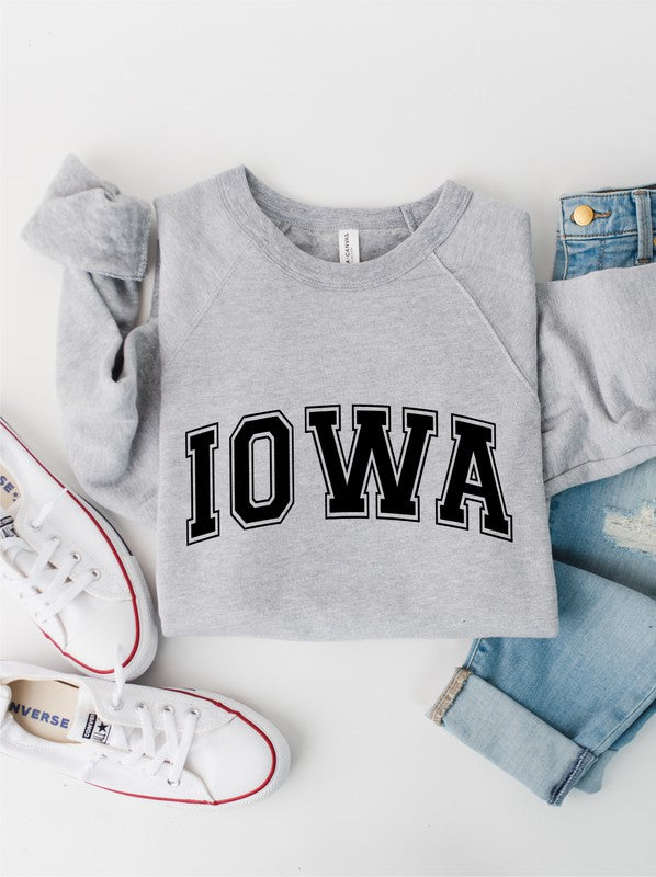 IOWA Varsity Premium Bella Canvas Sweatshirt