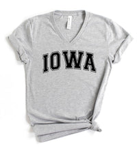 IOWA V-Neck Boutique Style Tee