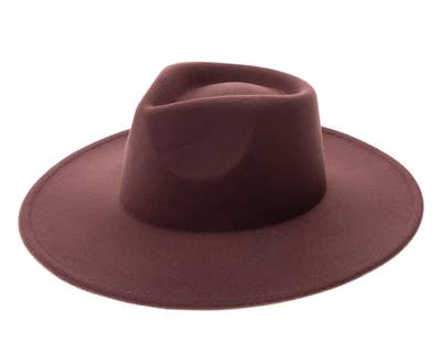 DNMC - The Original Vegan Felt Rancher Hat: Camel
