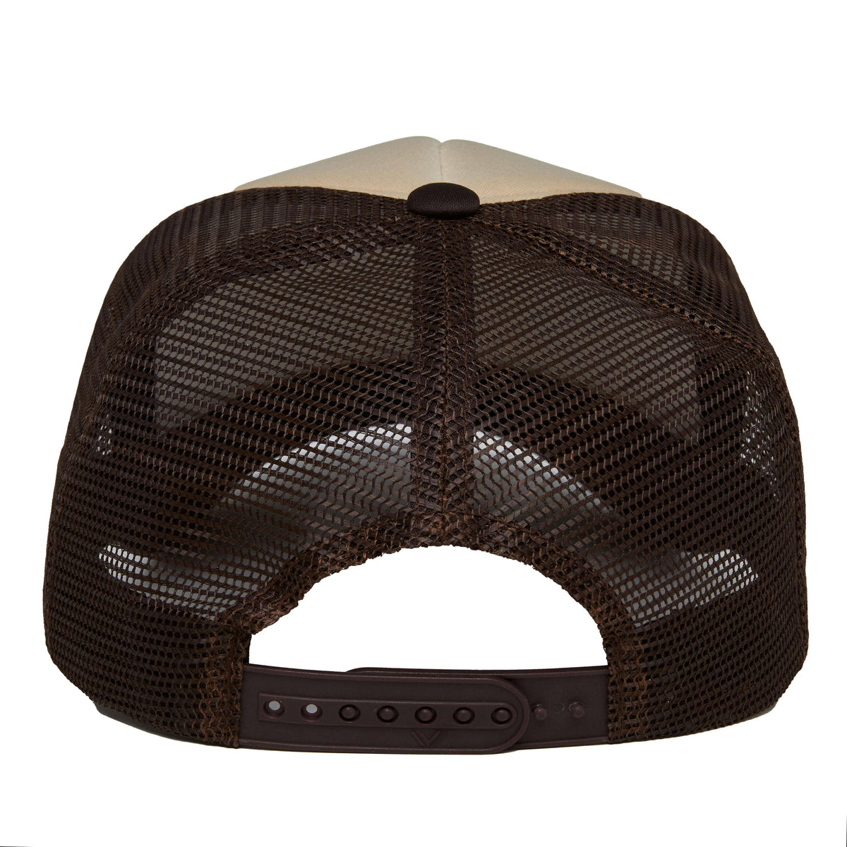 Funky Junque - Foam Snapback Trucker Hat - Tan/Brown