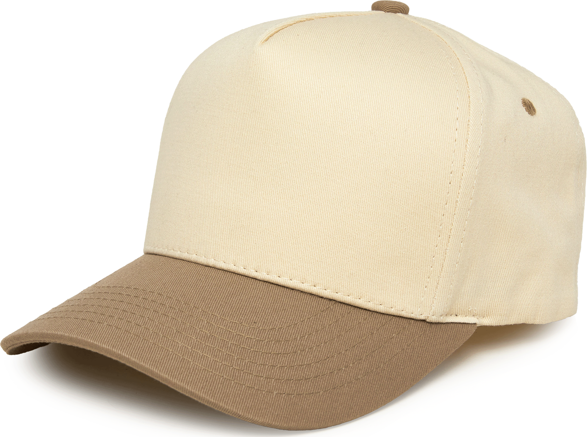 Funky Junque - Kids/Baby Two Tone Vintage Cap - Khaki/Beige: Kids (2-9 Years)