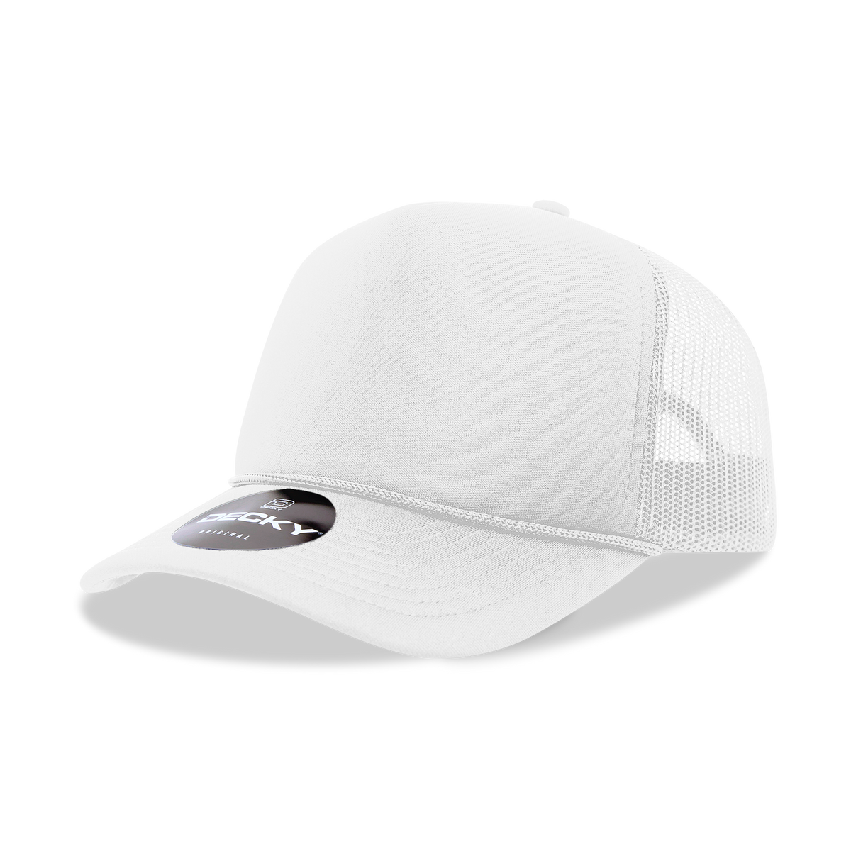 Classic Foam Front Trucker Hat: Teal