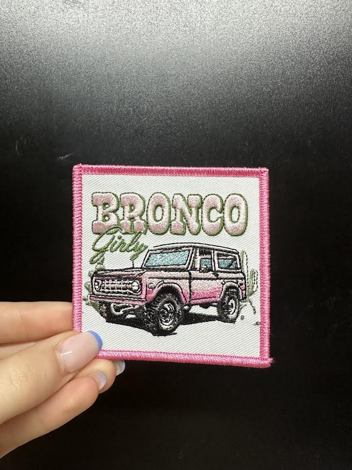 Bronco Girly Patch