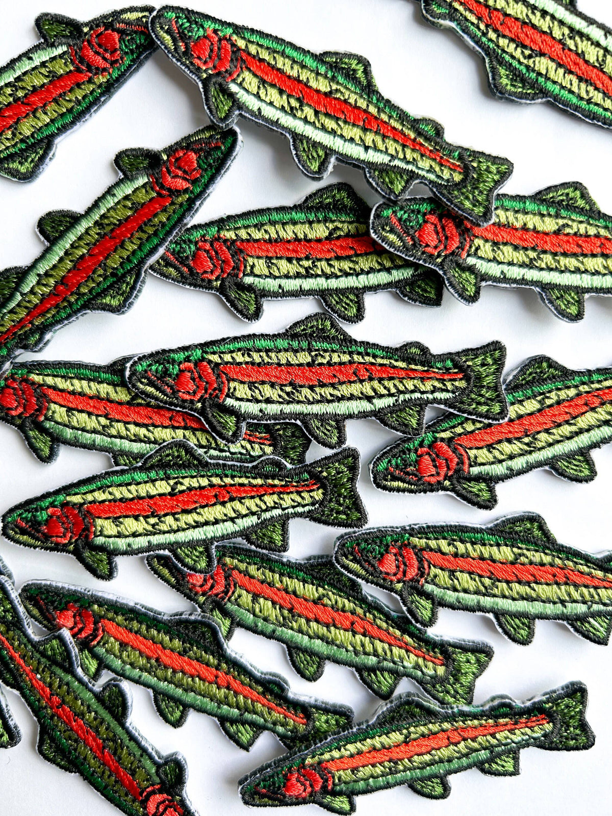 Trout Fish Multicolor Patch