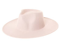 DNMC - The Original Vegan Felt Rancher Hat: Mauve