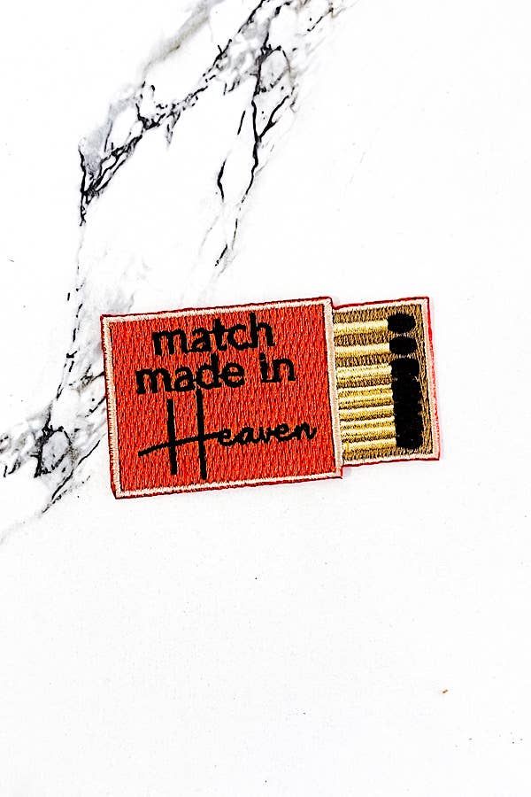 Nash Grey - Match Made in Heaven Embroidered Patch