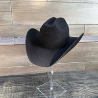 Queens INC - Cowboy hat in 100% Australian wool.: Mocha / ONE SIZE