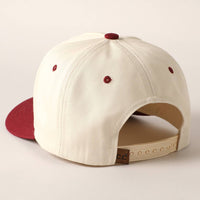 Fashion City - Plain Two-Tone Canvas Cotton Trucker Hat: BLK / ONE SIZE
