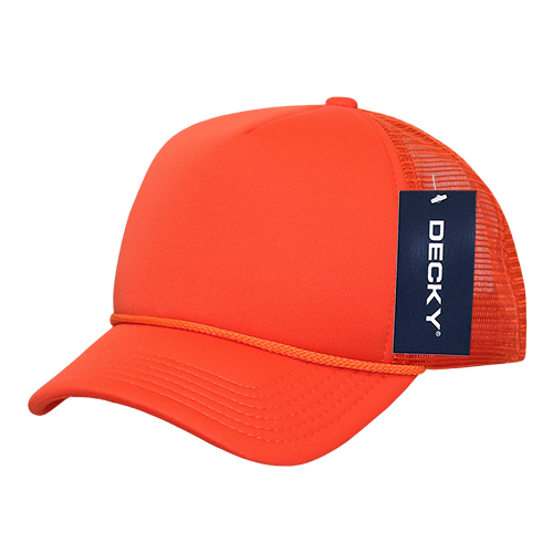 Youth Trucker Foam Hat: Green-White