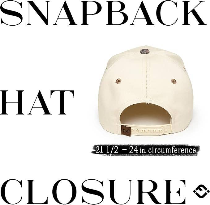 Funky Junque - Blank Two Tone Vintage Snapback Hat - Camo/Beige