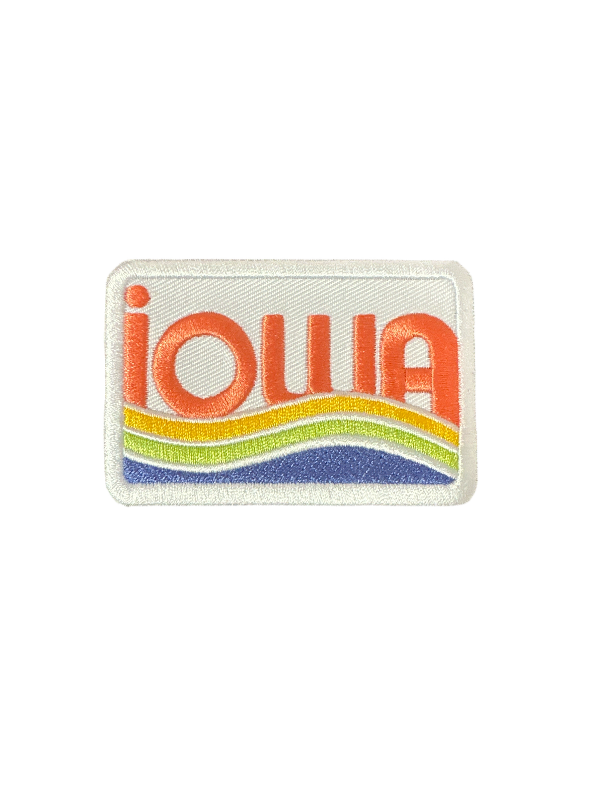 Rectanglar Iowa Patch