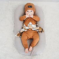 Caramel Bamboo Long Sleeve 2 Piece Set