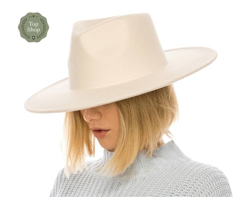 DNMC - The Original Vegan Felt Rancher Hat: Mauve
