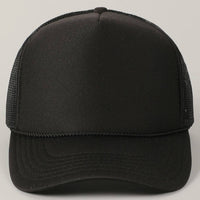 Classic Foam Front Trucker Hat: Neon Pink