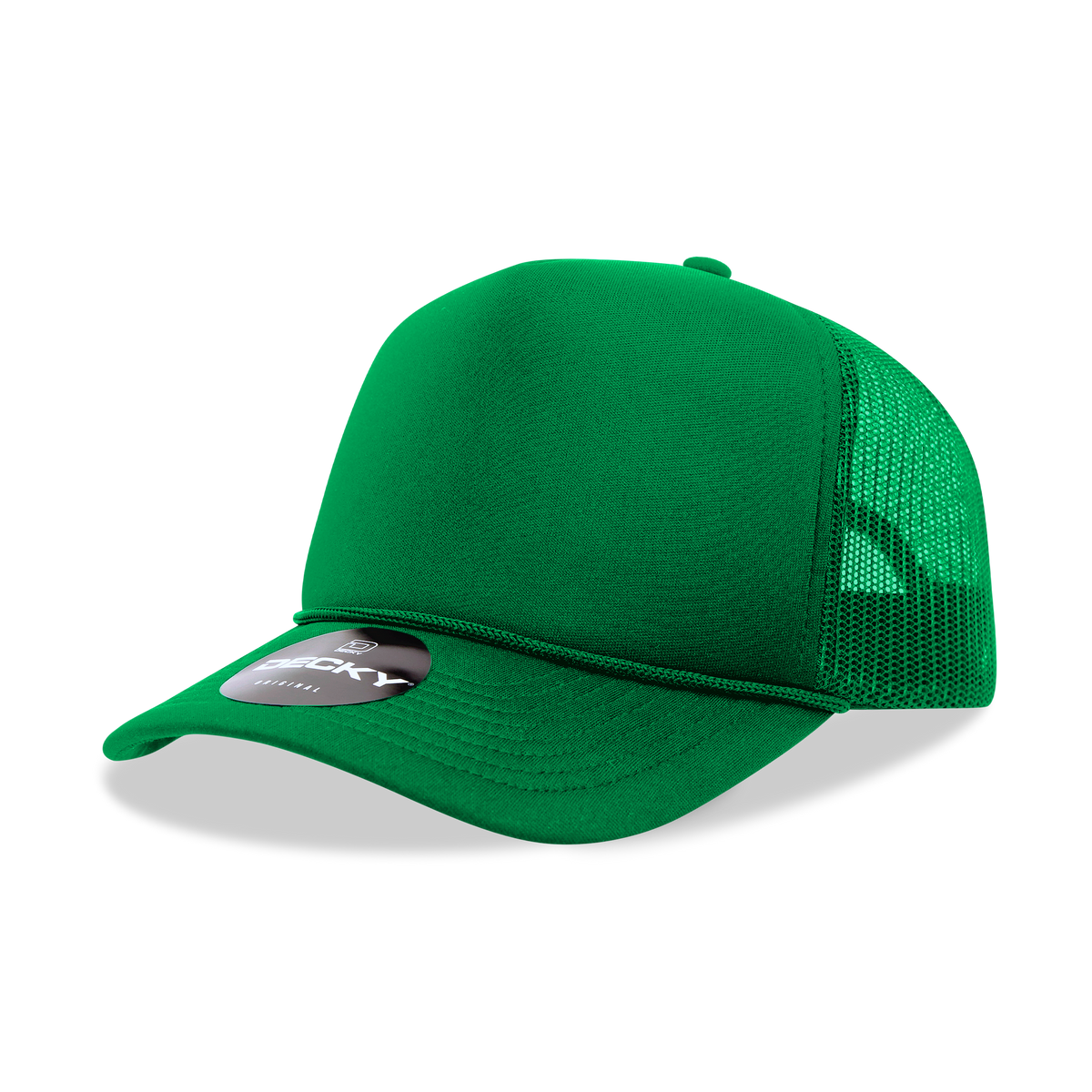 Classic Foam Front Trucker Hat: Teal