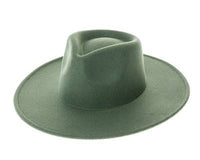 DNMC - The Original Vegan Felt Rancher Hat: Mauve