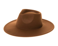 DNMC - The Original Vegan Felt Rancher Hat: Camel