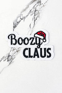 Nash Grey - Boozy Claus Embroidered Patch