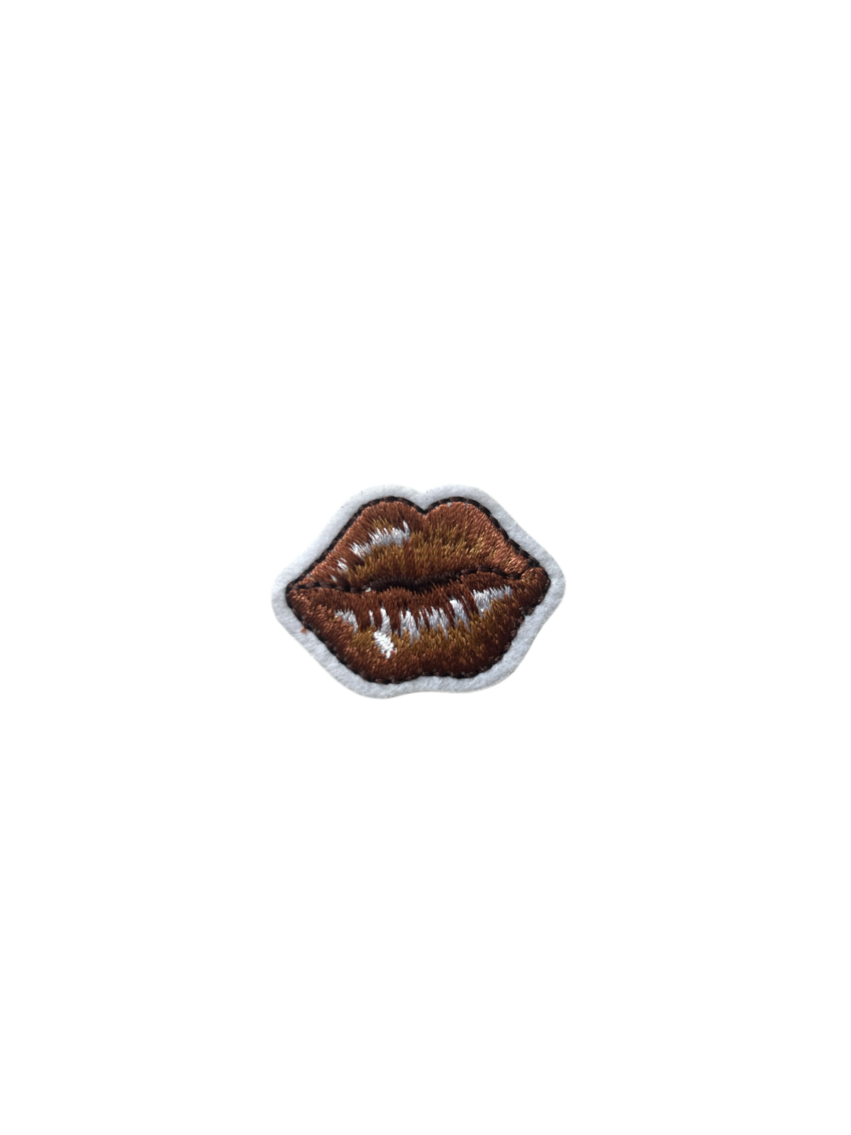 Brown Kiss Pucker Lip Patch