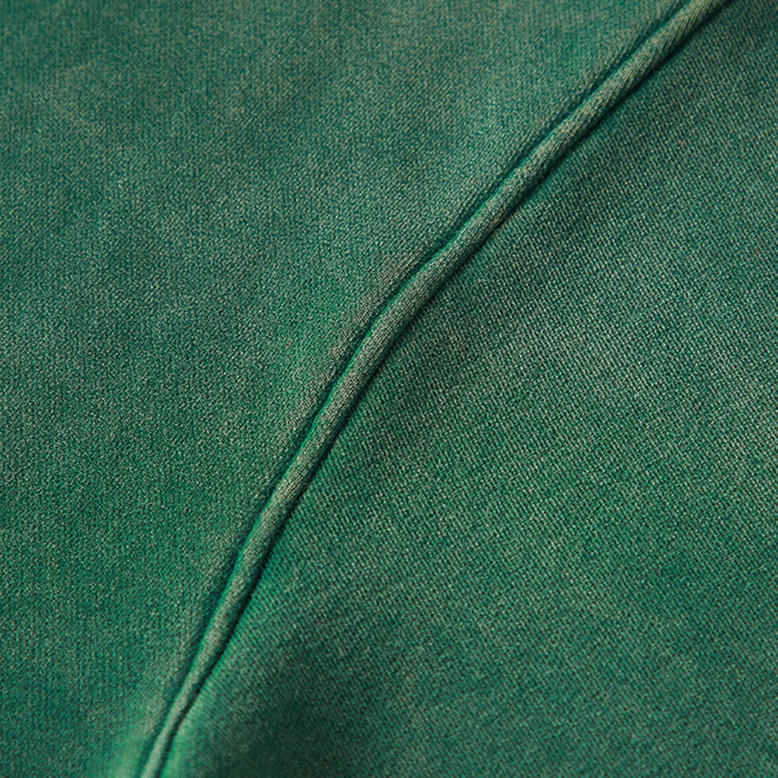 Sodalemon - Heavyweight washed velvet hooded sweatshirt: Brown / L