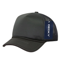 Youth Trucker Foam Hat: Black