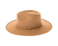 DNMC - Stiff Brim Rancher Hat - Premium Vegan Suede: Teal