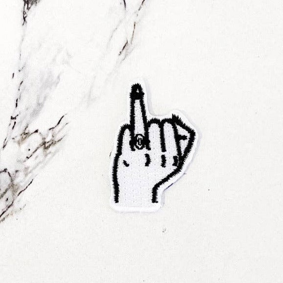 Ring Finger Trucker Hat Patch