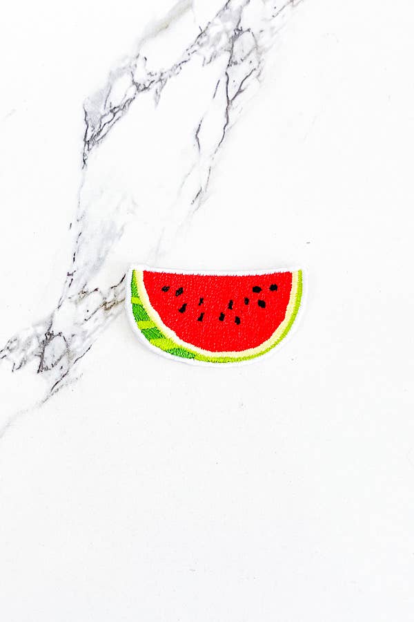 Watermelon Embroidered Patch