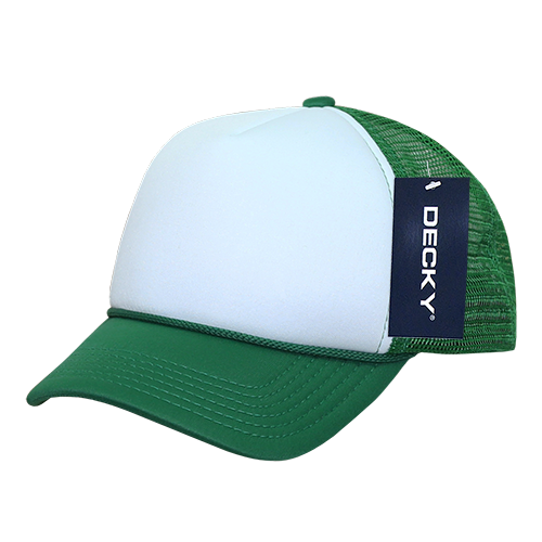Youth Trucker Foam Hat: Orange